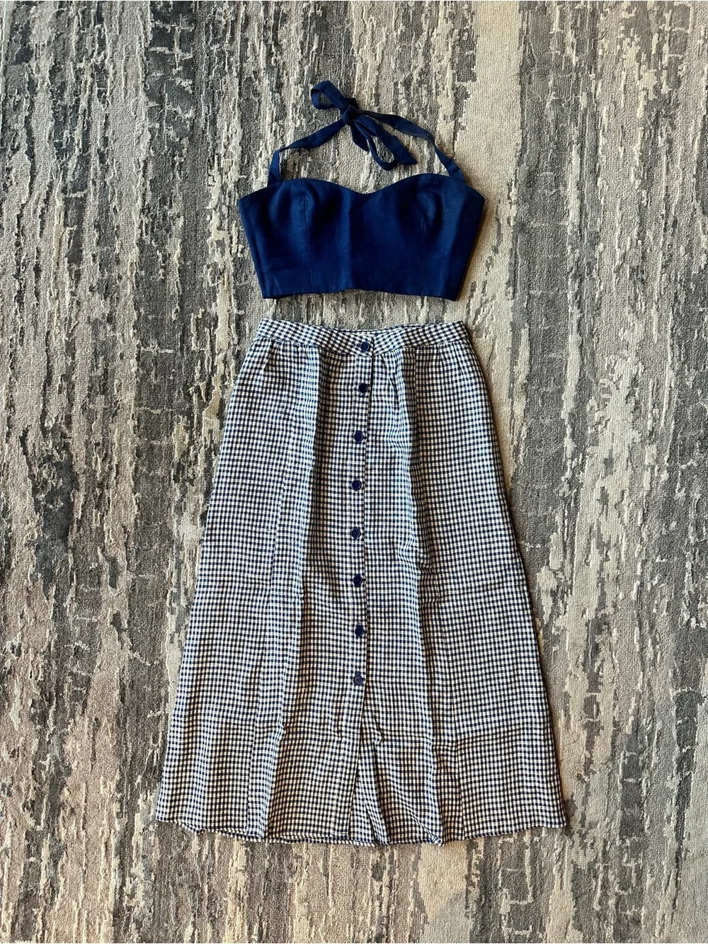 Reformation Orzo Linen Two Piece Set